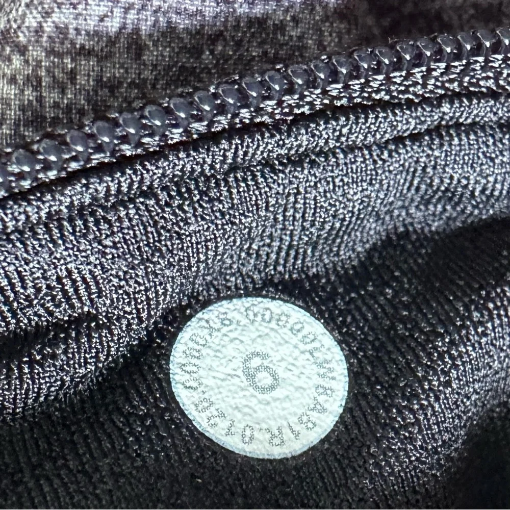 Lululemon Pace Rival Skirt Skort Heather Lux Multi Black Athleisure Women's 6
